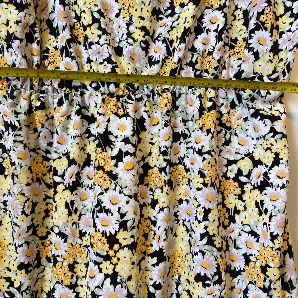 Social Standard by Sanctuary Floral Midi Sun Dress Size M - Picture 7 of 8